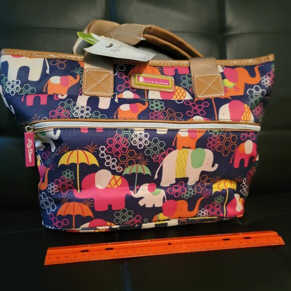 Lily Bloom Elephants - Insulated Lunch Box Set - Picture 1 of 1